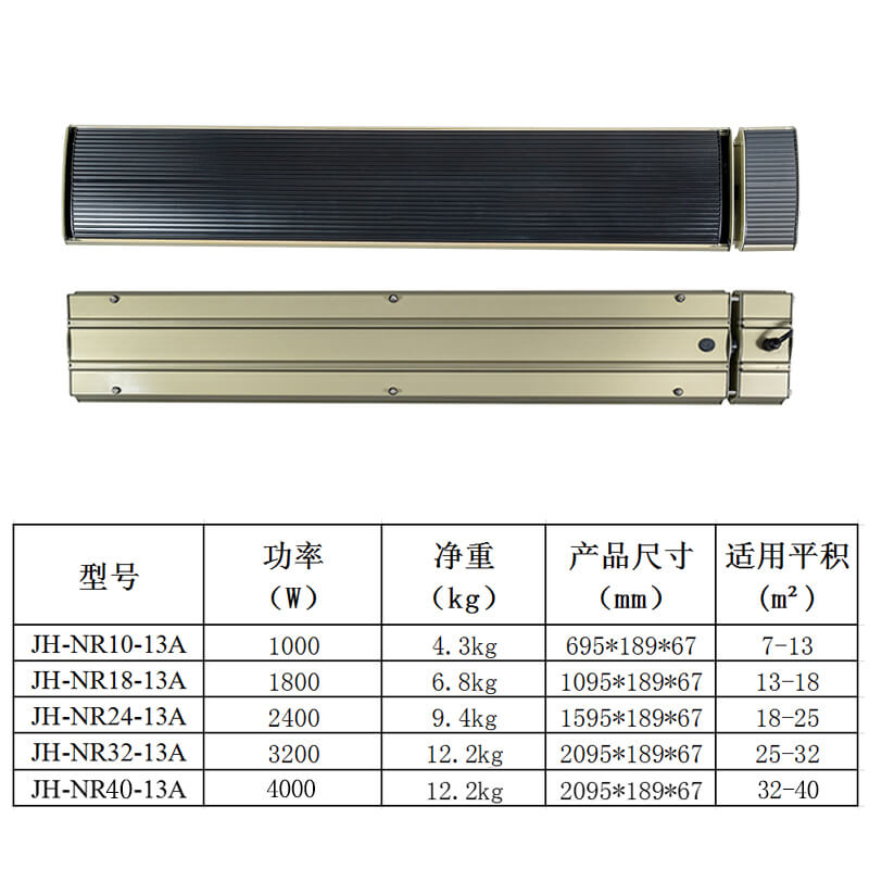 JH-NR32-13A晶辉远红外取暖器